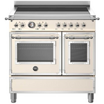 Bertazzoni 90cm Heritage Induction Cream Freestanding Double Oven HER95I2EAVT hero image