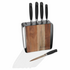 Stanley Rogers Framed Acacia 6 Piece Knife Block Set 41413 image NaN