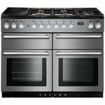Falcon 110cm Nexus SE Freestanding Dual Fuel Oven/Stove Stainless Steeal and Chrome NEXSE110DFSS-CH hero image