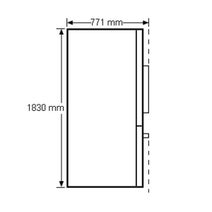 Sharp SJFP676VSL 676L French Door Fridge hero image