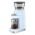 Smeg 50's Retro Style Coffee Grinder Pastel Blue CGF03PBAU image NaN