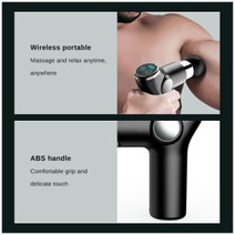 Fitsmart Mini Massage Therapy Device with LCD Display Black 10002660 hero image