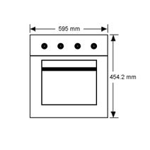 Samsung NQ50J5530BS 60cm Electric Built-In Oven hero image