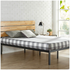 Zinus Queen Bed Frame Metal and Pine Wood AU-HBPBA-14Q image NaN