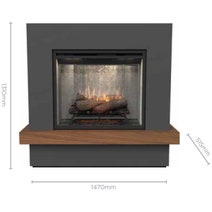 Dimplex 2kW Sherwood Mantle with 30 Inch Revillusion Firebox SWD20-AU hero image