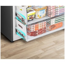 Hisense 503L PureFlat Bottom Mount Fridge Stainless Steel HRBM503S hero image