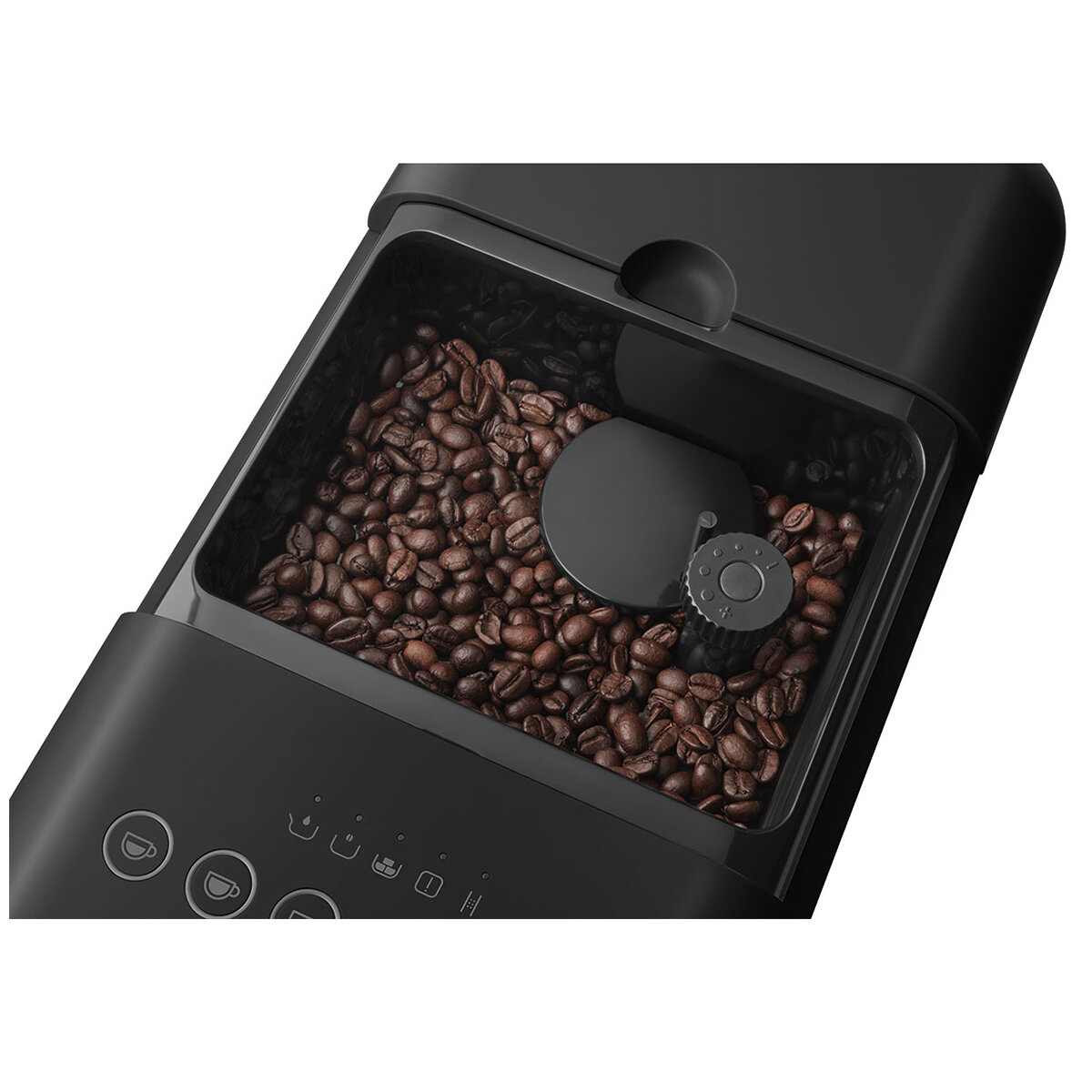 Smeg Automatic Coffee Machine with AutoMilk Black BCC13BLMAU hero image
