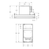 Novy 60cm Mini Pureline Undermount Rangehood Black 1816-NOVY image NaN