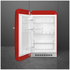 Smeg 50s Retro Style Happy Bar Fridge Left Hinge Red FAB10HLRD6 image NaN