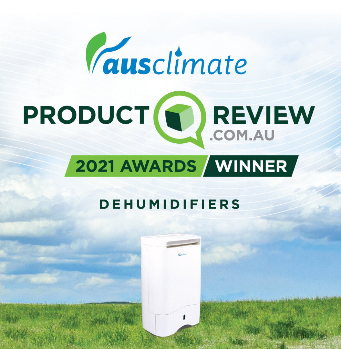 Ausclimate Cool Seasons Premium 10L Desiccant Dehumidifier Package PKAU-1910DD hero image