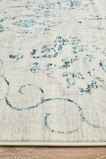 Rug Culture Metro Medium Blue Rug 230X160CM - MET-609-BLU-230X160 hero image