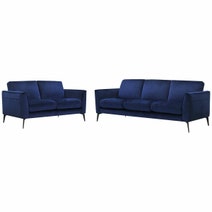 Kalona Calais Royal Blye Three Seater Sofa - 32222-3P-TX1229 hero image