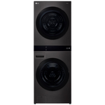 LG WashTower 19/10kg All-In-One Stacked Washer Dryer Black WWT-1910BX hero image