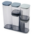 Joseph Joseph Podium 5 Piece Storage Container Set Editions Blue 81106 image NaN