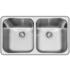 Abey Q200T2 NuQueen Double Bowl Sink Pack image NaN