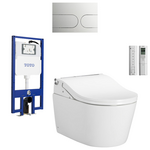 Toto Wall Hung Smart Toilet Suite with Auto Flush In-Wall Cistern and RW Washlet RW-WH-AUTOFLUSH hero image