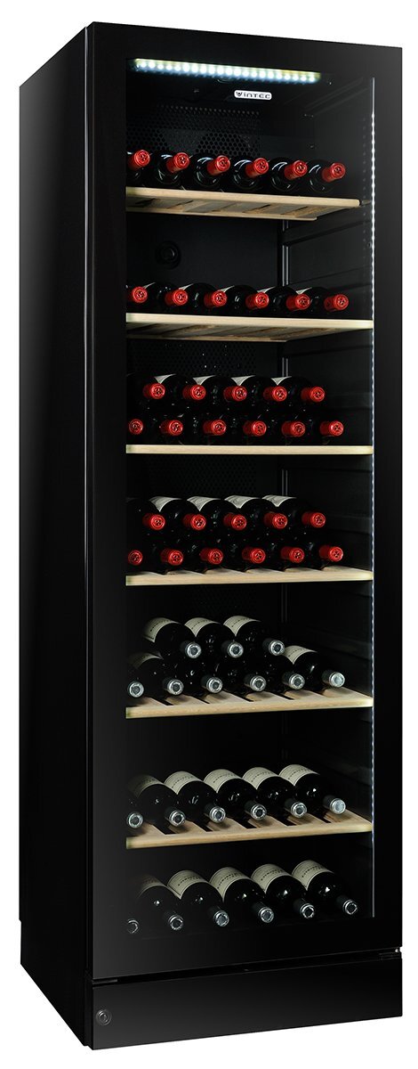 Vintec 170 bottle store wine storage cabinet v190sg2ebk