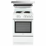Haier 54cm Electric Freestanding Oven and 60cm Slideout Rangehood Pack HOR54S5CW1HSH60RSX1 hero image