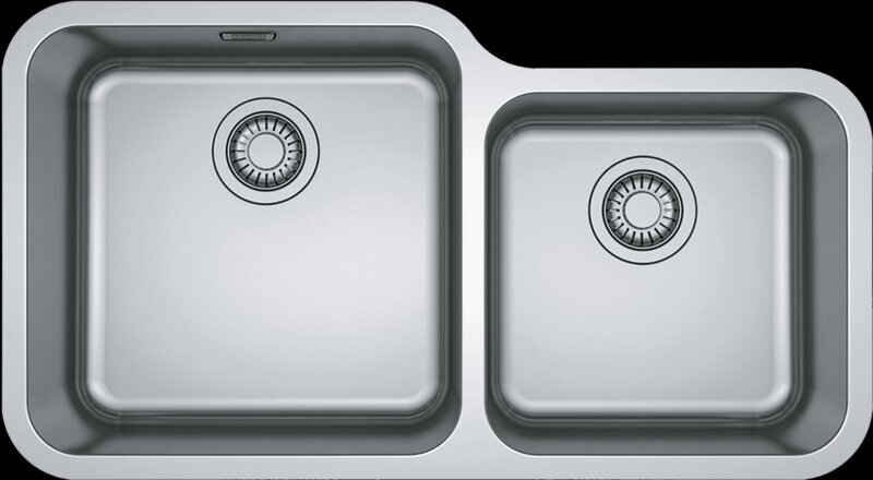 Franke Bell 1.3/4 Bowl Undermount Sink BCX1204235B hero image