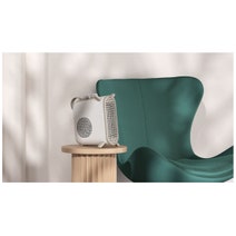 DeLonghi 2400W Capsule Fit Fan Heater White HFS70B24WH hero image