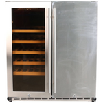 Bosston 180L Double Door Beer and Wine Alfresco Fridge BOS180W2D hero image
