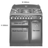 Falcon ELAS90DFCR-CHLPG Freestanding Dual Fuel Oven/Stove image NaN