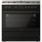 Haier 90cm 500 Series Dual Fuel Freestanding Oven Black HOR90S11MBX2 hero image