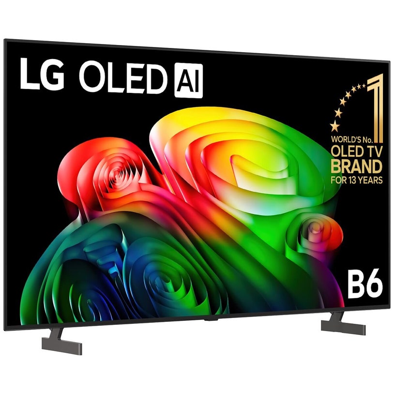 LG 65 Inch OLED AI B6 4K Smart TV OLED65B6PSA [2026] | Appliances Online