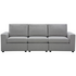 Ostro Athena 3 Seater Couch Beige 27006000 image NaN