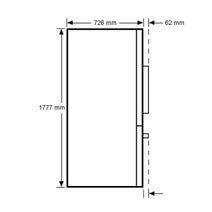 Samsung SRF679SWLS 680L French Door Fridge with Sparkling Water Dispenser hero image