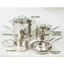  Cuisinart Chef's Classic Stainless Steel 11 Piece Cookware Set 77-11GXA image NaN