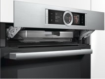 Bosch Serie 8 45cm Compact Combi-Steam Oven CSG656RS1A hero image