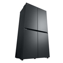 LG 655L Flat Door French Door Fridge Matte Black GF-B700MBL hero image