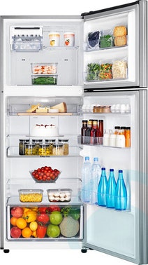 Samsung SR415MLS 415L Top Mount Fridge hero image