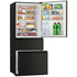 Mitsubishi Electric 450L Bottom Mount 3D Fridge Matte Black MR-CX450ER-MB-A image NaN