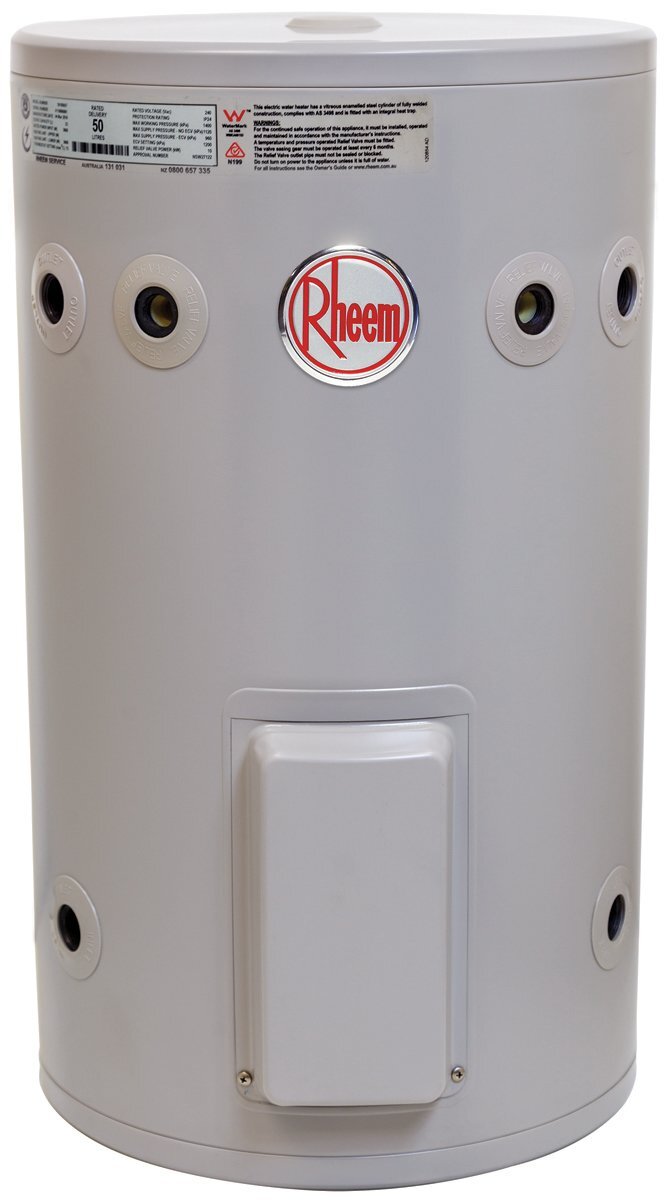 Rheem 191050 Rheemglas 50L Electric Hot Water System | Appliances Online