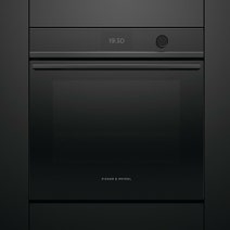 Fisher & Paykel Series 9 60cm Minimal Pyrolytic Built-In Oven Black OB60SDPTDB1 hero image