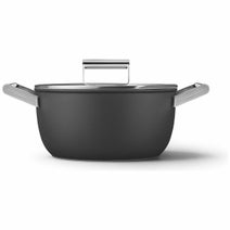 Smeg Five Piece Cookware Set Matte Black CK5PCBLM hero image