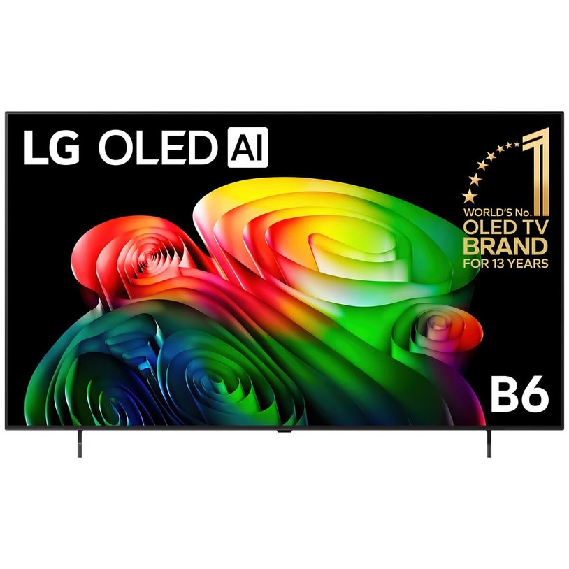 LG 65 Inch OLED AI B6 4K Smart TV OLED65B6PSA [2026] | Appliances Online