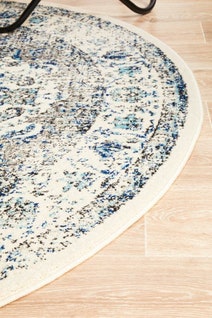 Rug Culture Evoke Small White Rug 150X150CM - EVO-251-WHI-150X150 hero image