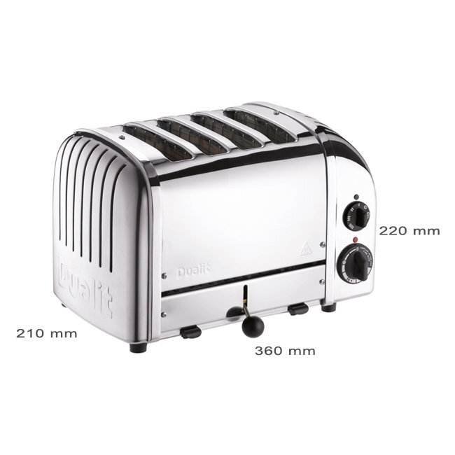 Dualit NewGen Slice Toaster Stainless Steel 47060 Appliances