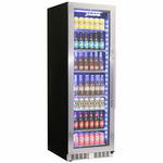 Schmick Upright Classy Glass Door Drinks Refrigerator BD425B hero image