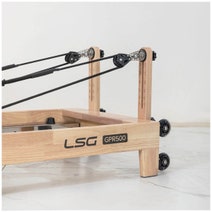 LSG Fitness Foldable Pilates Reformer Machine Beige LGRF-GPR500 hero image