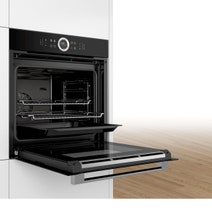 Bosch Serie 8 60cm Electric Built-in Oven HBG633BB1B hero image