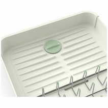 Joseph Joseph Extend Dish Rack Light Stone/Sage 851652 hero image