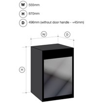 Artusi 115Ltrs Outside Beverage Centre Stainless Steel AOF1SM5 hero image