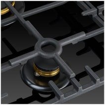 Omega 90cm Natural Gas Cooktop with Wok Burner Ceramic Glass Black OCGG905WB hero image