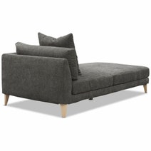 Kalona KYOTO Right Facing Chaise Sofa Pewter WS-205-RC-VILA-27 hero image
