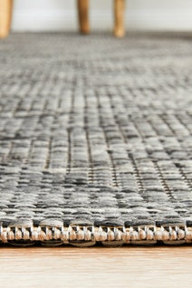 Rug Culture Terrace Large Black Rug 290X200CM - TER-5504-BLK-290X200 hero image