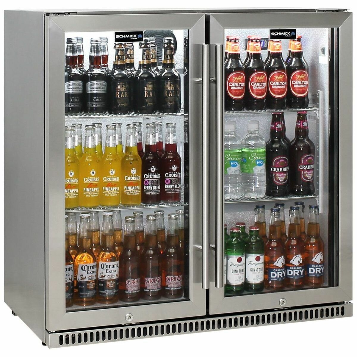 Glass door bar fridge deals